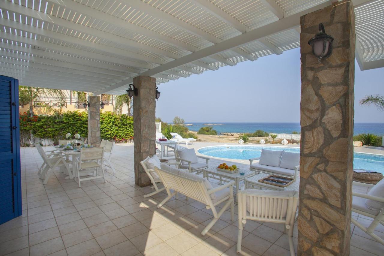 Mimoza Seafront Villa Protaras Ngoại thất bức ảnh