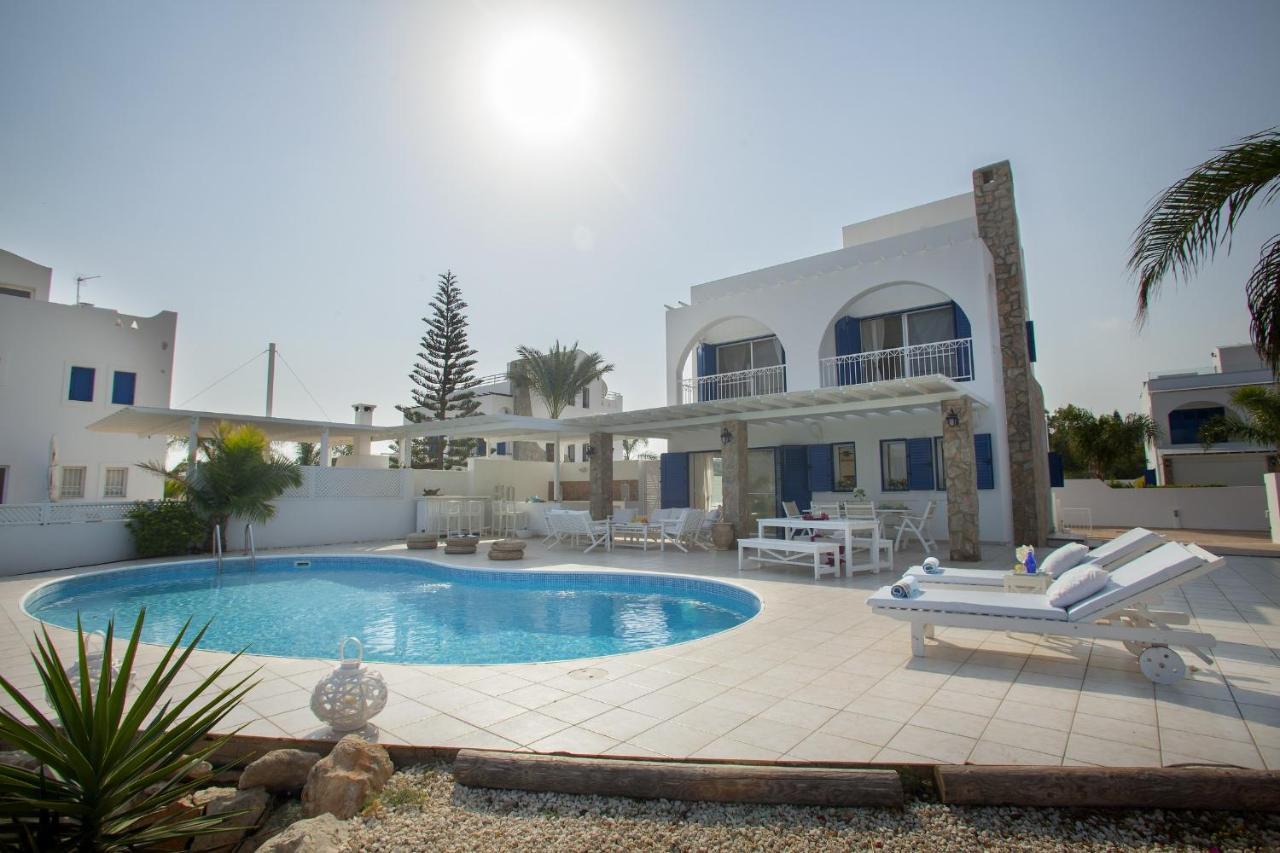 Mimoza Seafront Villa Protaras Ngoại thất bức ảnh