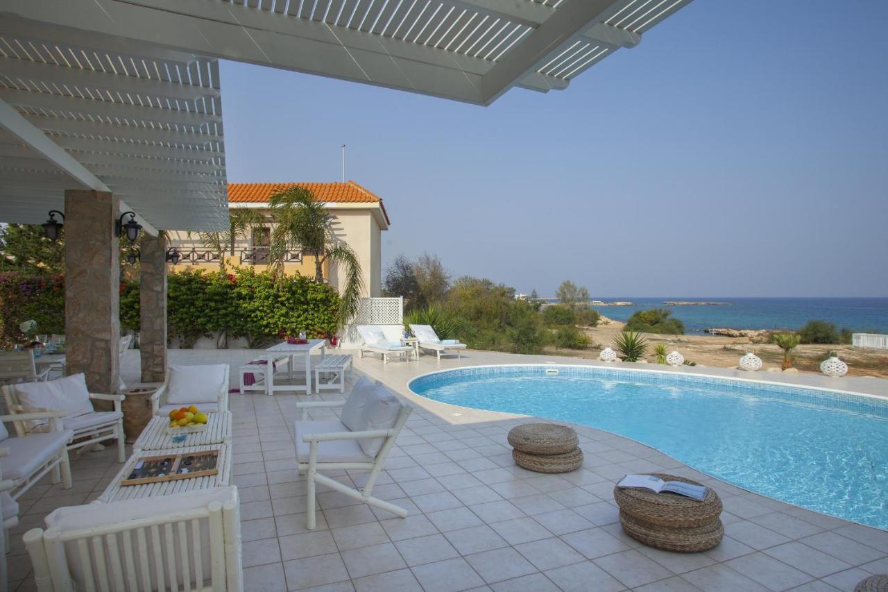 Mimoza Seafront Villa Protaras Ngoại thất bức ảnh